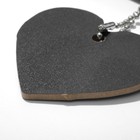 УЦЕНКА Меловой ценник «Любовь», на верёвке, 5 сердец, 29,5×17 см, цвет чёрный - Фото 4