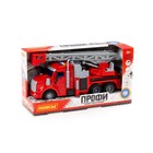 Машина инерционная «Профи. Пожарный №2», свет, звук, в коробке - фото 299112021