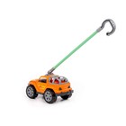 Автомобиль-каталка «Легионер» с ручкой, цвет оранжевый - Фото 3