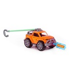 Автомобиль-каталка «Легионер» с ручкой, цвет оранжевый - фото 4407519