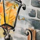 Ключница открытая "Фонарь"  5 крючков,  23х32 см - фото 42409652