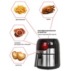 Аэрогриль jvc JK-MB049 , 1400 Вт, до 360°С, 3.5 л - фото 51510481