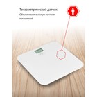 Весы напольные, электронные, стеклянные jvc JBS-001, 180 кг - фото 51518712