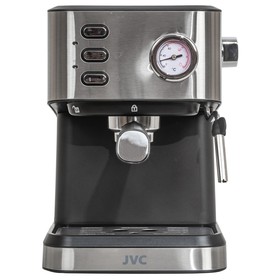 Кофеварка jvc JK-CF33 , рожковая, 1050 Вт, 1.5 л , чёрный