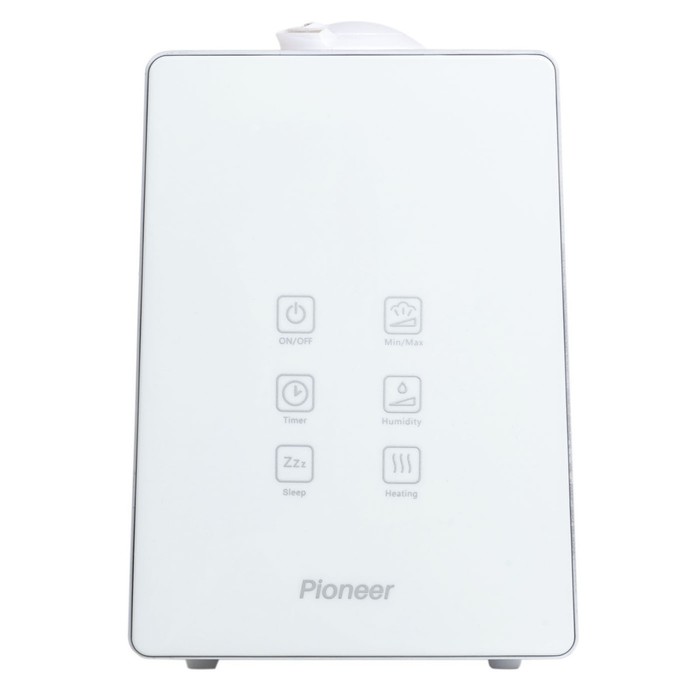 Увлажнитель воздуха Pioneer HDS12 white , ультразвуковой, 6 л, 180 Вт, 500 мл/ч - фото 51652771