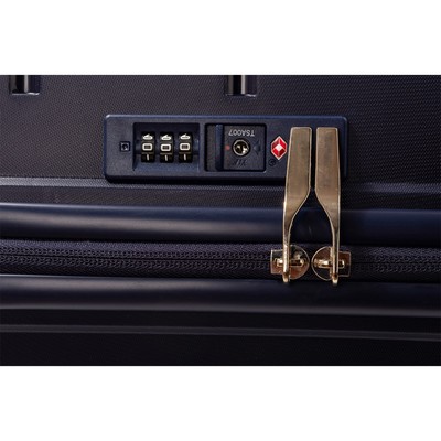 Чемодан SUPRA STS-1004, M, до 25 кг, тёмно-синий