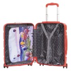 Чемодан средний 24" на молнии, красный - Фото 8