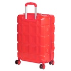 Чемодан средний 24" на молнии, красный - Фото 10