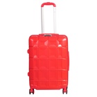 Чемодан средний 24" на молнии, красный - Фото 2