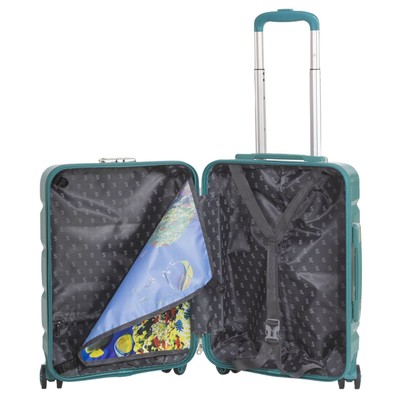 Чемодан SUPRA STS-1007, M, виридиановый зеленый