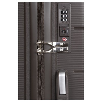 Чемодан SUPRA STS-2004, M, коричневый