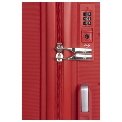 Чемодан SUPRA STS-2004, M, красный перец