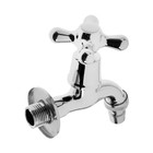Кран водоразборный FRESSO 554-037, 1/2", со штуцером,  вентильный, цинк - фото 23341401 Кран водоразборный FRESSO 554-037, 1/2", со штуцером,  вентильный, цинк - фото 23341401