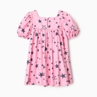 Платье детское KAFTAN "Звезды" р.34 (122-128 см) розовый - Фото 4