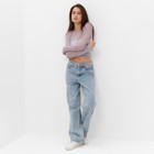 Лонгслив сетка женский MIST, размер 48, серый - Фото 4