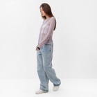 Лонгслив сетка женский MIST, размер 48, серый - Фото 5