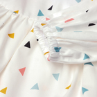 Платье детское с воротником KAFTAN р.34 (122-128 см) белый - Фото 4