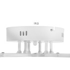 Люстра светодиодная дим. LEGANTE 3режима 48Вт 2700-6400К белый Ritter - фото 23388336