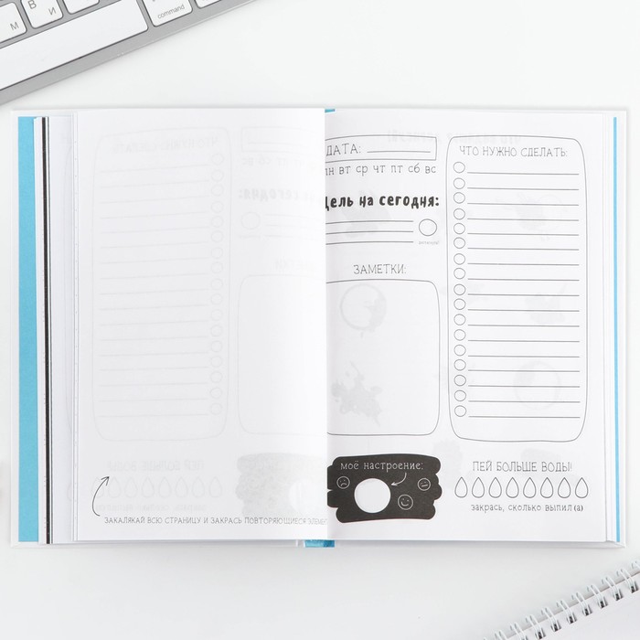 Творческий дневник, твердая обложка А5, 120 л «Корги»