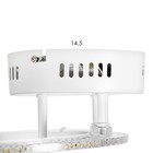 Люстра светодиодная LED дим. RIFLESSO ДУ 3режима 52Вт белый 47х33х12см Ritter 10188735