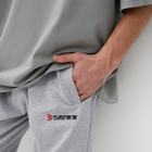 Брюки спортивные мужские DIROMM размер 46, цвет серый - Фото 5
