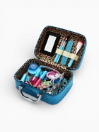 Набор детской косметики в чемодане «Сказка», тени, блески для губ, глиттер, лаки для ногтей, наклейки, пилочка, кисти, косметичка, корона - Фото 2