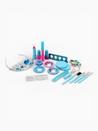 Набор детской косметики в чемодане «Сказка», тени, блески для губ, глиттер, лаки для ногтей, наклейки, пилочка, кисти, косметичка, корона - Фото 20