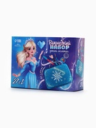 Набор детской косметики в чемодане «Сказка», тени, блески для губ, глиттер, лаки для ногтей, наклейки, пилочка, кисти, косметичка, корона - Фото 34