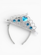 Набор детской косметики в чемодане «Сказка», тени, блески для губ, глиттер, лаки для ногтей, наклейки, пилочка, кисти, косметичка, корона - Фото 4