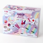 Набор детской косметики в чемодане «Единорожка», тени, резинки для волос, блески для губ, глиттер, украшения, лаки для ногтей, наклейки, пилочка, расчёска, кисти, косметичка - Фото 18