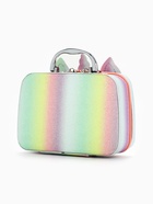 Набор детской косметики в чемодане «Единорожка», тени, резинки для волос, блески для губ, глиттер, украшения, лаки для ногтей, наклейки, пилочка, расчёска, кисти, косметичка - фото 123116160