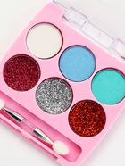 Набор детской косметики в чемодане «Самой красивой», тени, резинки для волос, блески для губ, глиттер, лаки для ногтей, наклейки, пилочка, расчёска, кисти, косметичка  (артикул 9866858)  большой выбор товаров оптом и в розницу по низким ценам с доставкой