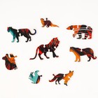 Пазлы фигурные «Лев», 148 деталей - Фото 5