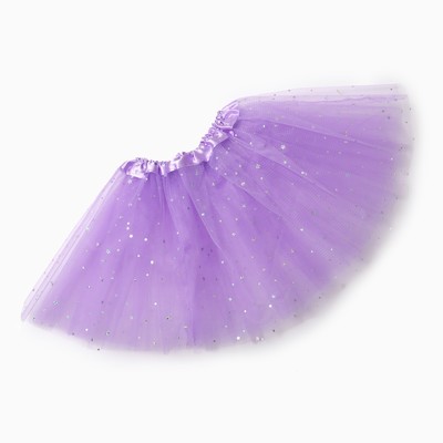 Юбка детская KAFTAN «Звездочки», сиреневая, 30 см