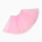 Юбка детская KAFTAN "Звездочки" светло-розовый, длина 30 см - фото 320765495
