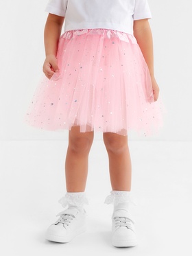 Юбка нарядная для девочки KAFTAN «Звездочки», светло-розовая, рост 98-110 см