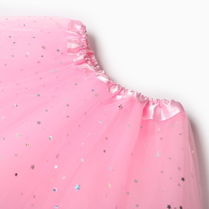 Юбка детская KAFTAN "Звездочки" светло-розовый, длина 30 см - фото 1907954091