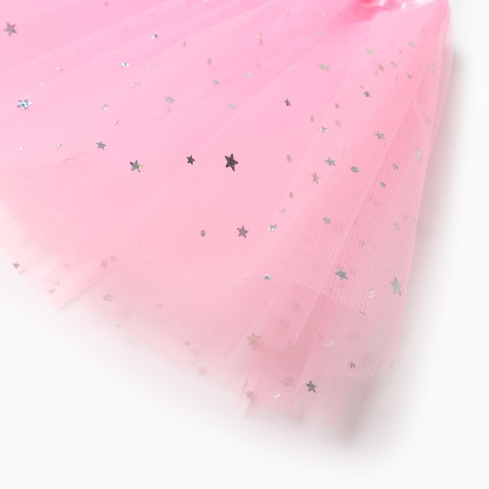 Юбка детская KAFTAN "Звездочки" светло-розовый, длина 30 см - фото 1907954092