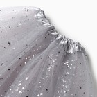 Юбка детская KAFTAN "Сияние" серый, длина 30 см - Фото 2