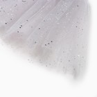 Юбка детская KAFTAN "Сияние" серый, длина 30 см - Фото 3
