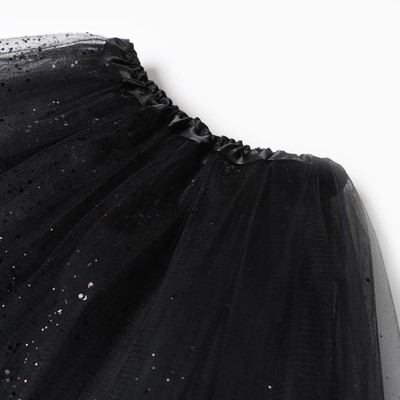 Юбка детская KAFTAN «Сияние», чёрная, 30 см