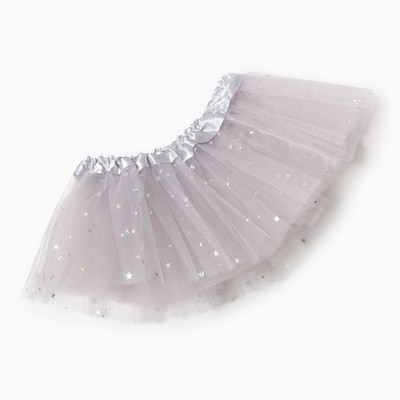 Юбка детская KAFTAN «Звездочки», серый, 17 см