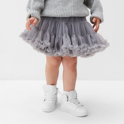 Юбка пышная KAFTAN размер 32 (110-116 см), серая