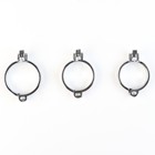 Пояс верности «Клетка целомудрия № 2», кольца d=4; 4.5; 5 см, замок, ключ, металл - Фото 10