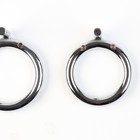 Пояс верности «Клетка целомудрия № 3», кольца d=4; 4.5; 5 см, замок, ключ, металл - Фото 9