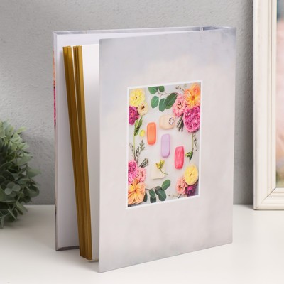 Фотоальбом магнитный на 20 листов «Красота спасёт мир», в коробке, 5.8×23.7×29.8 см, МИКС