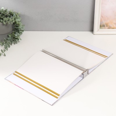 Фотоальбом магнитный на 20 листов «Красота спасёт мир», в коробке, 5.8×23.7×29.8 см, МИКС