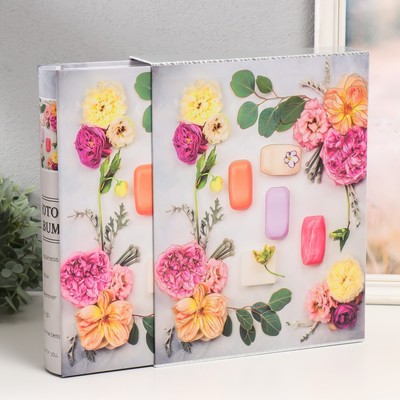 Фотоальбом магнитный на 20 листов «Красота спасёт мир», в коробке, 5.8×23.7×29.8 см, МИКС