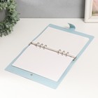 Фотоальбом магнитный 45 листов "Муза" голубой 23,5х18 см - фото 23428949