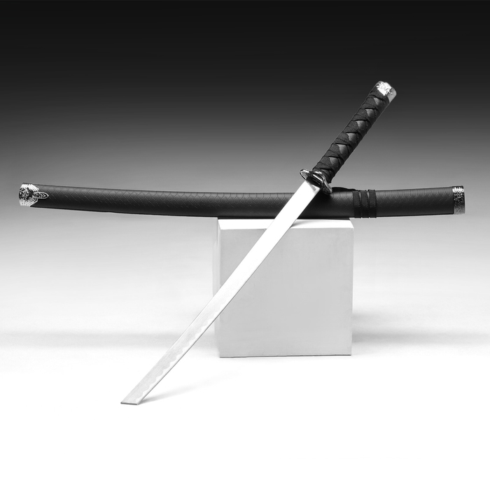 Сувенирное оружие "Катана Орочи" 89 см, клинок 46 см, ножны под змеиную кожу - Фото 1